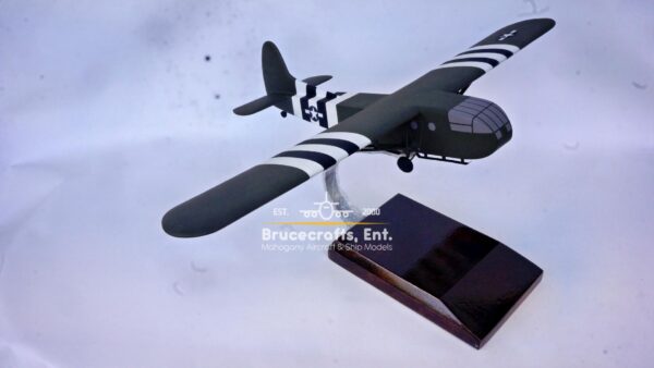 Model of Waco CG-4A Military Glider Aircraft Model with detailed craftsmanship.